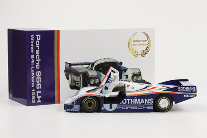 1:18 Werk83 956 LH Rothmans #1 Winner 24h LeMans 1982 Ickx Bell Giftbox