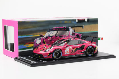 1:18 Porsche 911 RSR #85 Iron Dames 24h LeMans 2023 Bovy Gatting Frey 1:18 Ixo