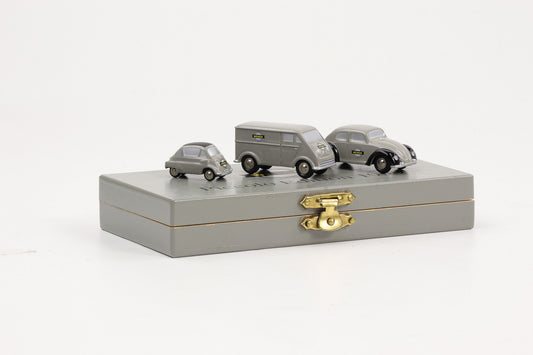 1:90 Schuco Piccolo VW Käfer, BMW Isetta + DKW-Schnellaster WERCO Set 1999