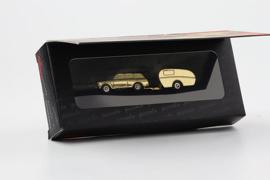 1:90 Schuco Piccolo Set VW 1500 Variant + Wohnanhänger Weihnachten 2007 Limitiert 800 Stk.