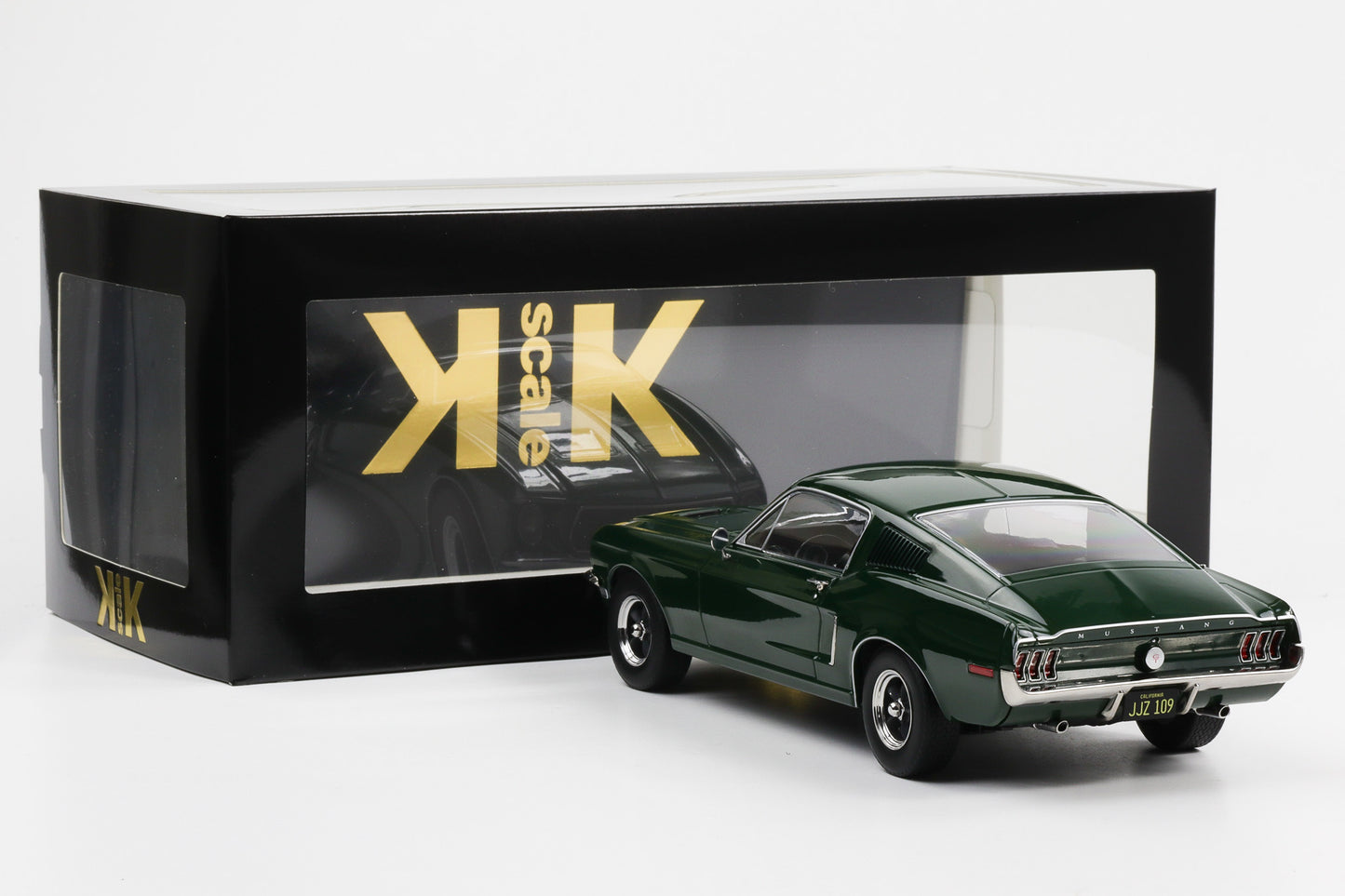 1:18 KK-Scale Ford Mustang GT Fastback 1968 like Bullitt Movie Steve McQueen