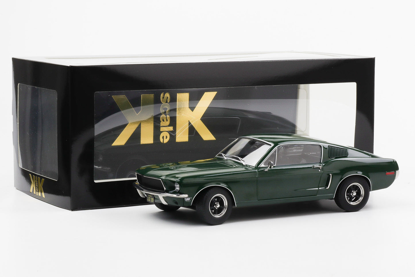1:18 KK-Scale Ford Mustang GT Fastback 1968 like Bullitt Movie Steve McQueen
