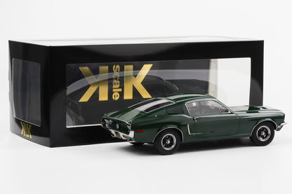 1:18 KK-Scale Ford Mustang GT Fastback 1968 like Bullitt Movie Steve McQueen