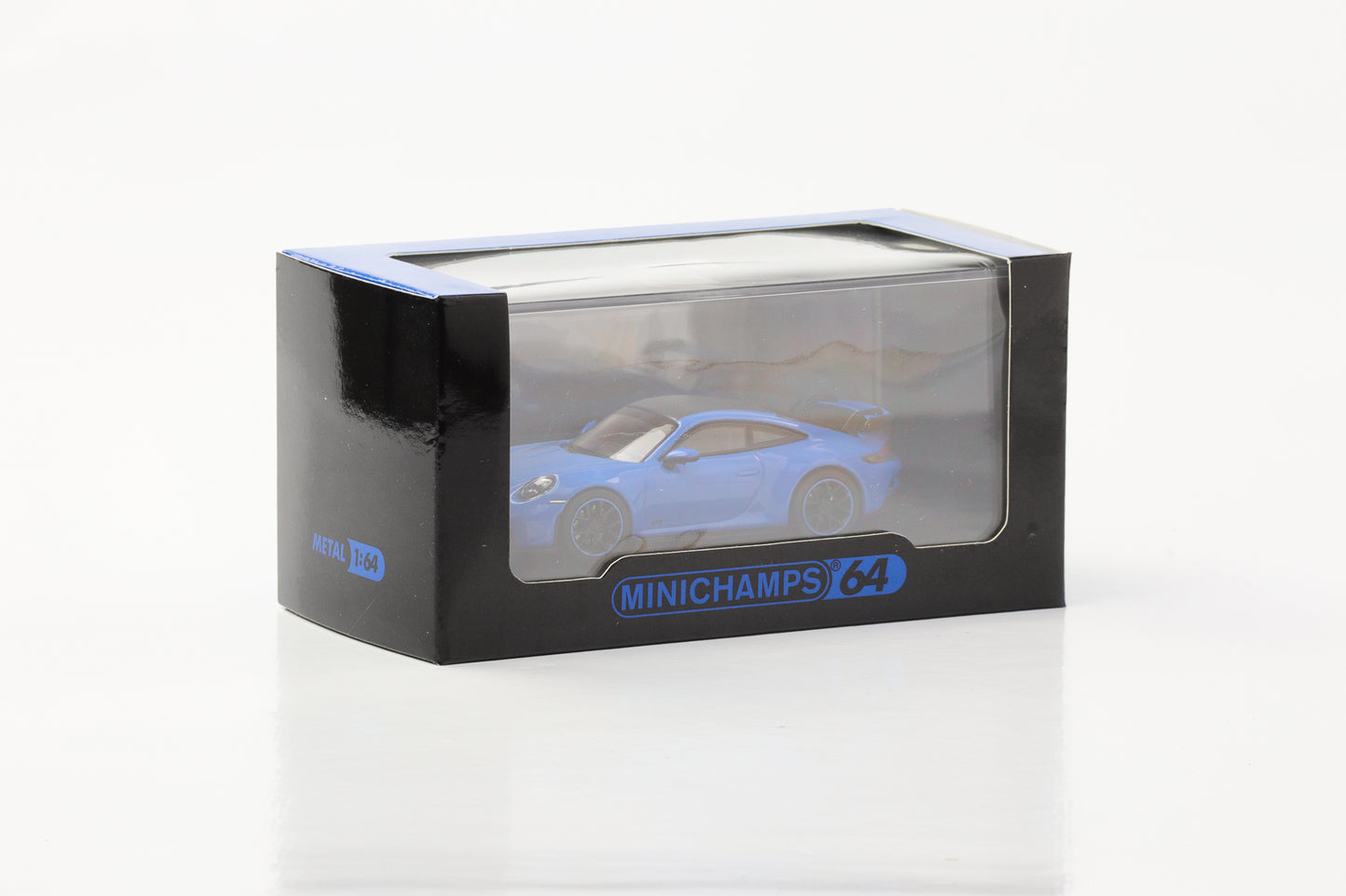 1:64 Porsche 911 992 GT3 2021 shark blue Minichamps 64 diecast