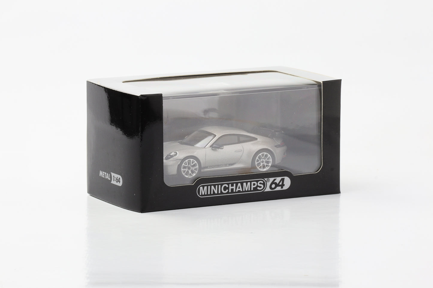 1:64 Porsche 911 992 GT3 2021 GT silver metallic Minichamps 64 diecast
