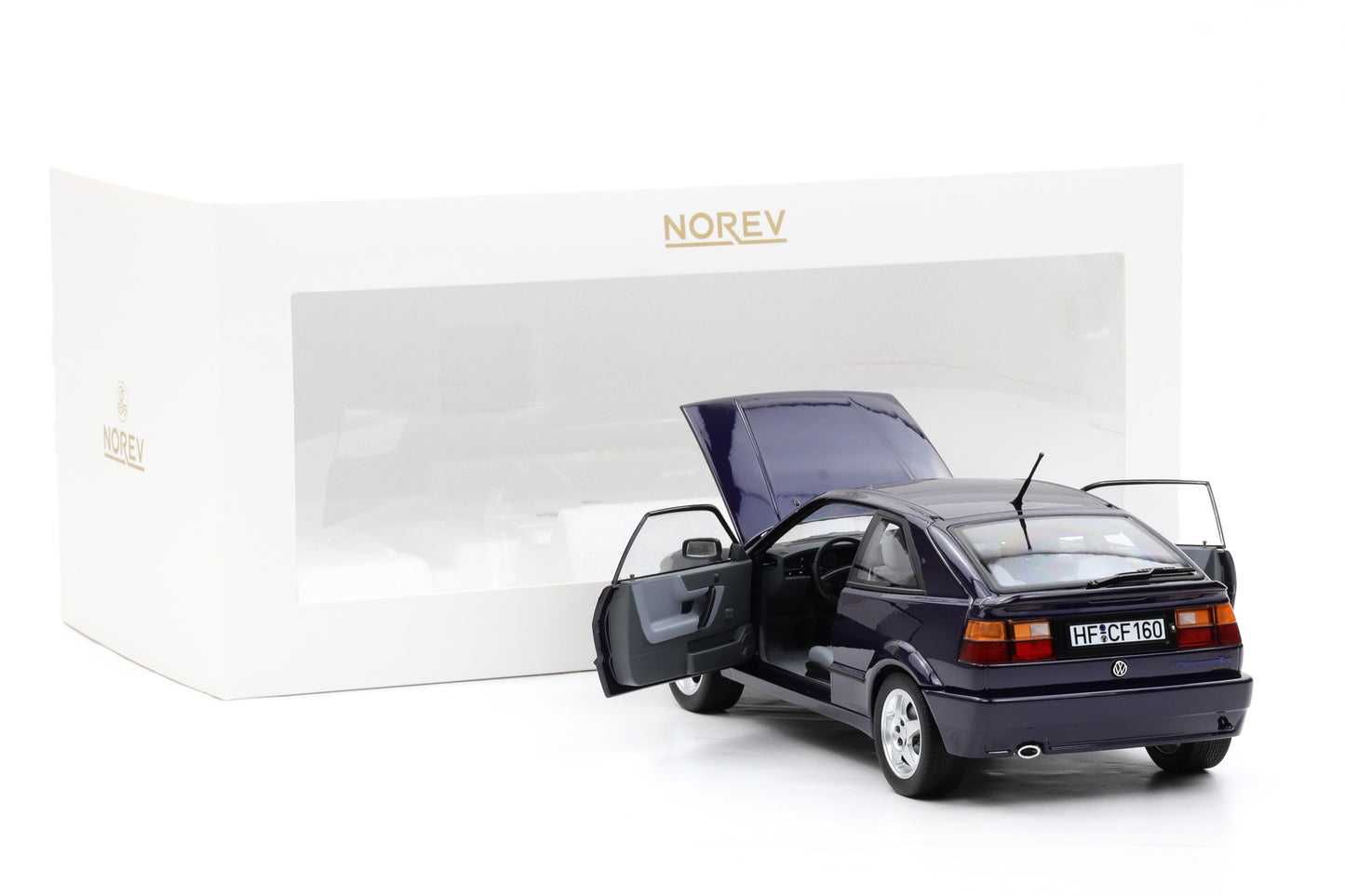 1:18 Norev VW Volkswagen Corrado VR6 1992 Aqua blue metallic 188660
