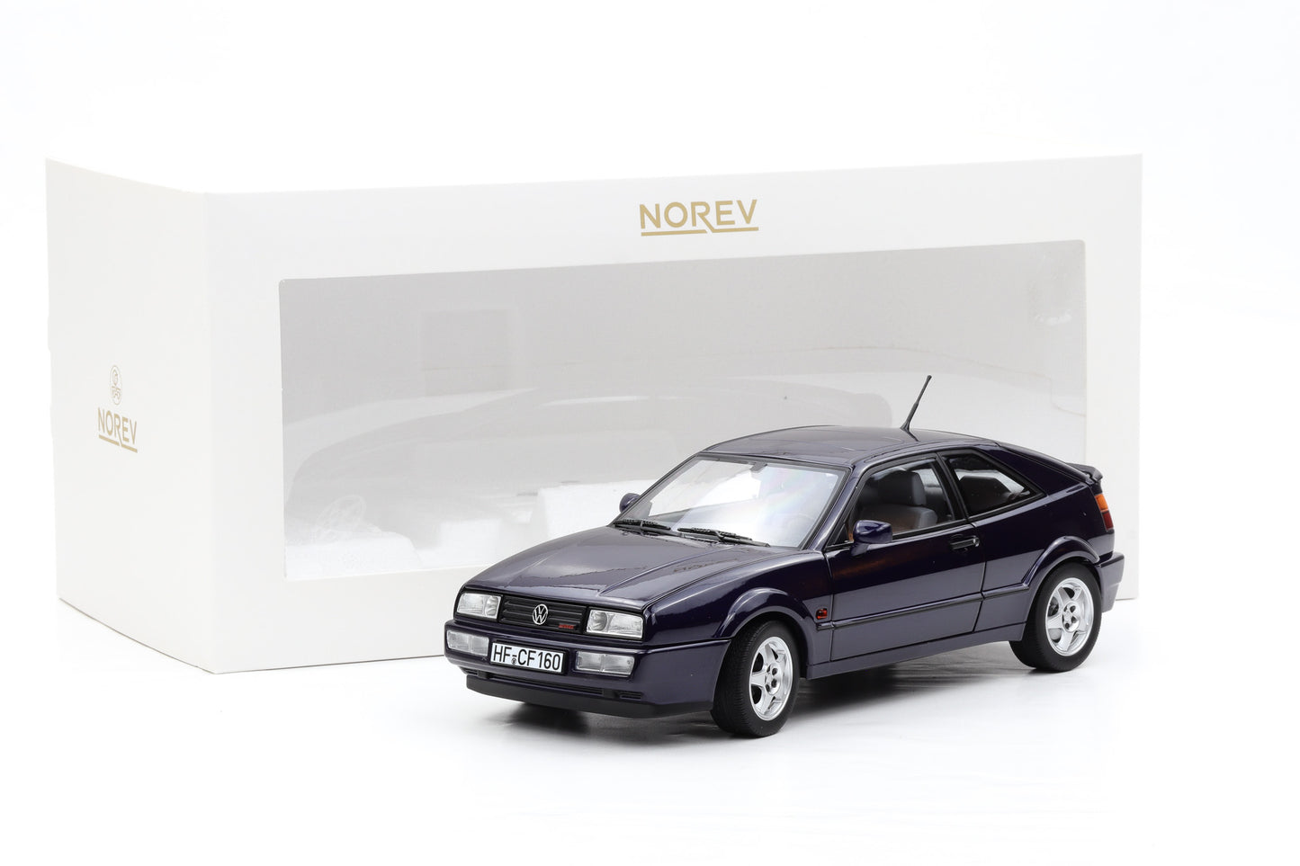 1:18 Norev VW Volkswagen Corrado VR6 1992 Aqua blue metallic 188660