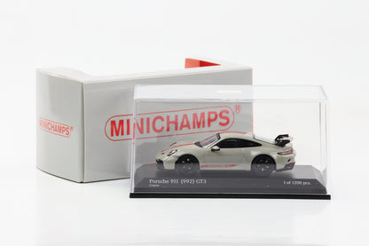 1:64 Porsche 911 992 GT3 2021 lápis Minichamps 64 fundido sob pressão