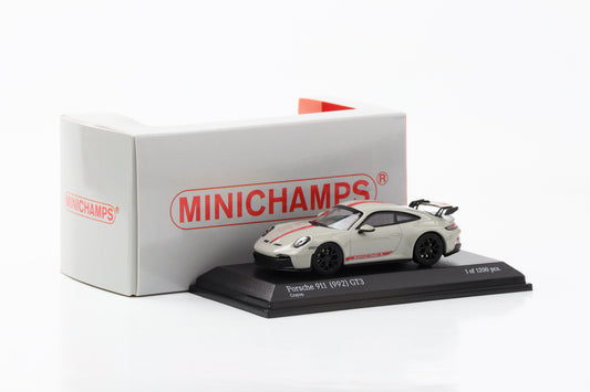 1:64 Porsche 911 992 GT3 2021 lápis Minichamps 64 fundido sob pressão