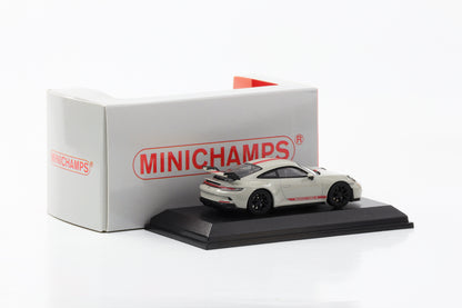 1:64 Porsche 911 992 GT3 2021 lápis Minichamps 64 fundido sob pressão