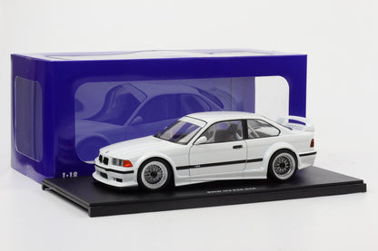1:18 WERK83 BMW M3 E36 GTR Plain Body Street Version weiß diecast