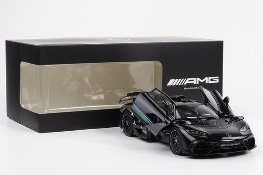 1:18 Mercedes-Benz AMG One Race Version C298 Obsidianschwarz NZG Dealer