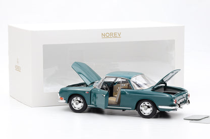 1:18 Norev VW Volkswagen Karmann Ghia 1500 Typ 34 1963 smaragd grün