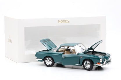 1:18 Norev VW Volkswagen Karmann Ghia 1500 Typ 34 1963 smaragd grün