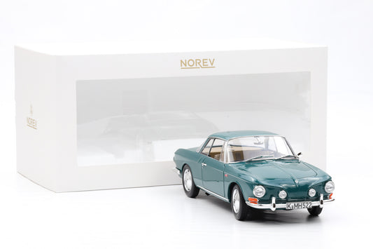 1:18 Norev VW Volkswagen Karmann Ghia 1500 Typ 34 1963 smaragd grün