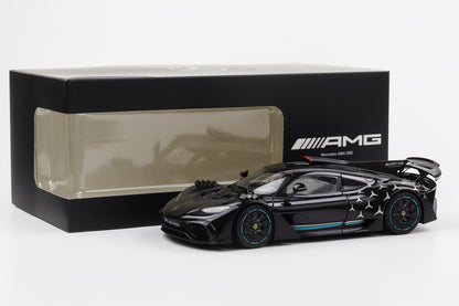 1:18 Mercedes-Benz AMG One Race Version C298 Obsidianschwarz NZG Dealer