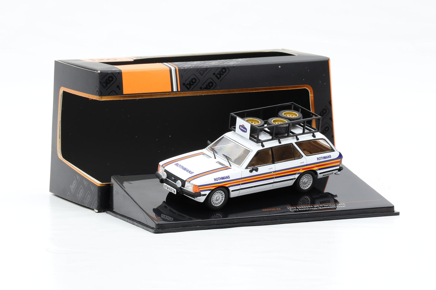 1:43 IXO Ford Granada MKII Turnier Team ROTHMANS Rally Assistance 1978 RAC435.22