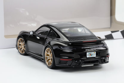 1:18 Minichamps Porsche 911 992 Turbo S Coupe Film Bad Boys 2024 schwarz