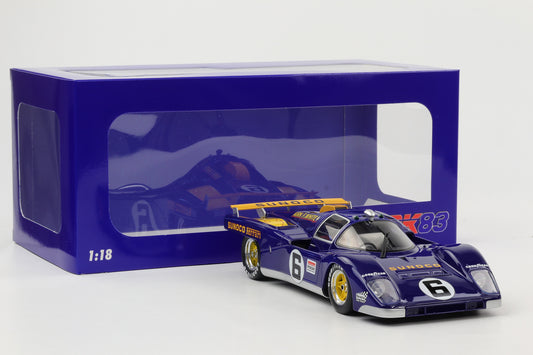 1:18 Werk83 Ferrari 512M Sunoco #6 3rd 24h Daytona 1971 Donohue Hobbs Resin