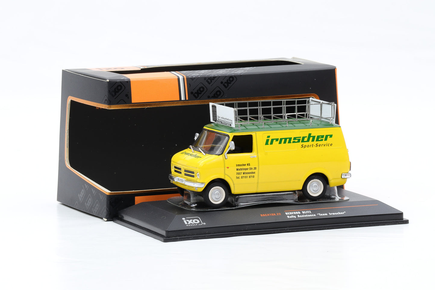 1:43 IXO Bedford Blitz Team Irmscher Rallye Assistance 1969 RAC419X.22