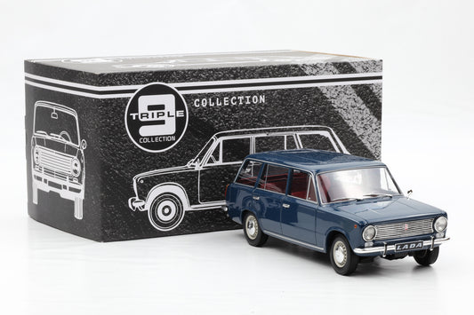 1:18 Triple9 Lada 2102 blue green 1972 T9-1800231