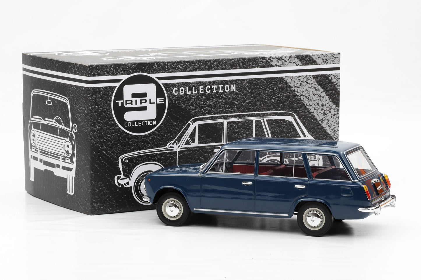 1:18 Triple9 Lada 2102 blue green 1972 T9-1800231
