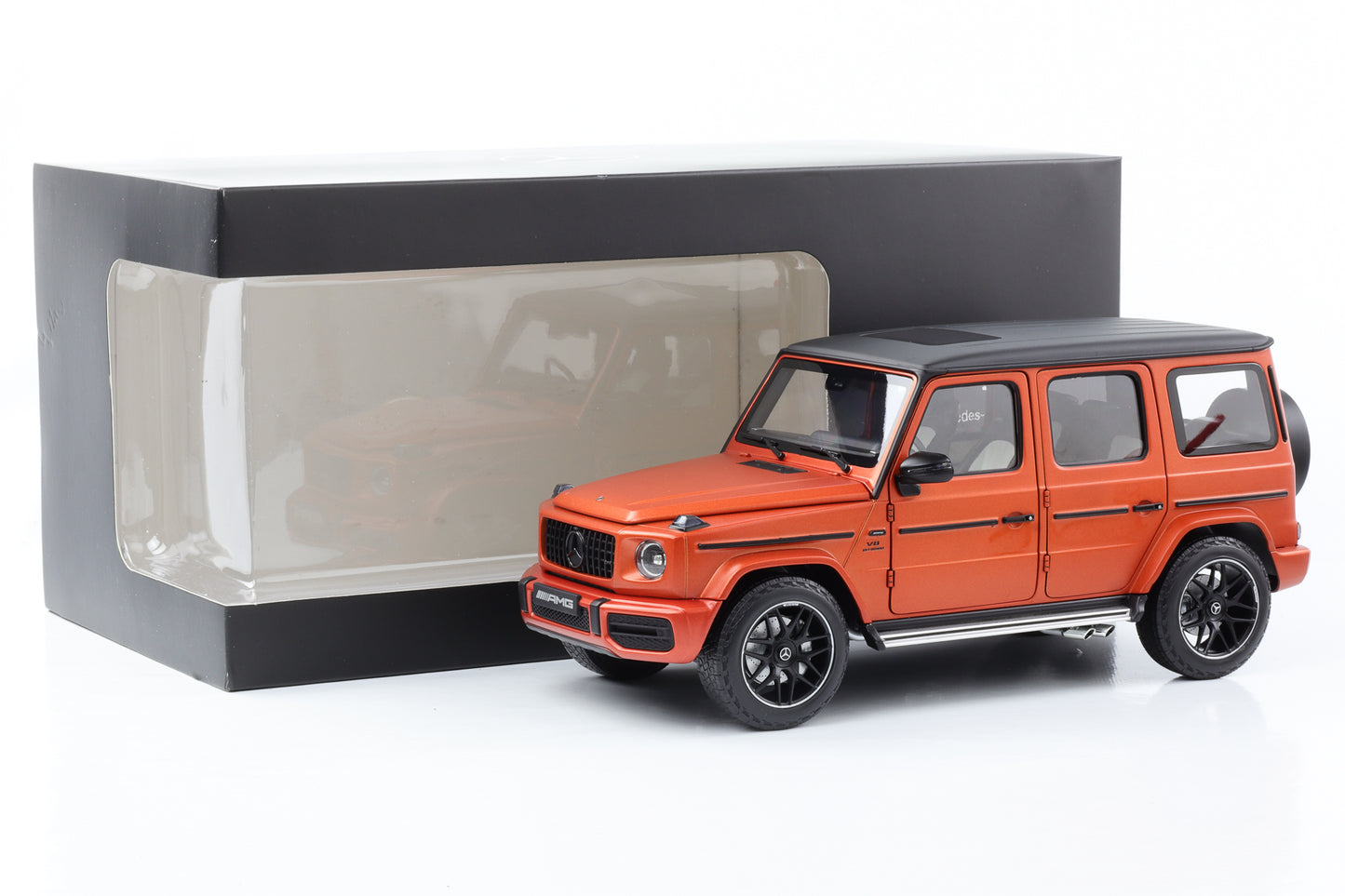 1:18 Mercedes-Benz AMG G 63 copper orange magno Minichamps dealer