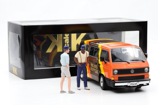1:18 TC´s VW Vanagon GL T3 Island Hoppers TV Magnum P.I. Figuren TC Thomas incl.