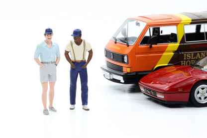 1:18 Figur TC Theodore Calvin & Thomas TV Series Magnum Figuren Set KK- Scale