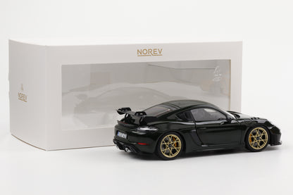 1:18 Norev Porsche 718 Cayman GT4 RS Weissachpaket brewstergreen 187250