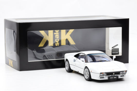 1:18 Ferrari Top Gear Chris Evans 288 GTO 1984 weiss KK-Scale diecast KKDC180416