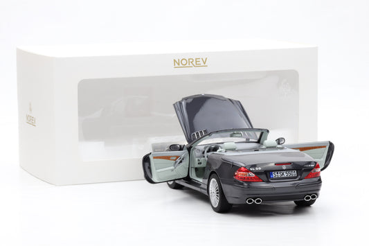 1:18 Norev Mercedes-Benz SL55 AMG R230 mit Hardtop Tectite grey metallic 200pcs