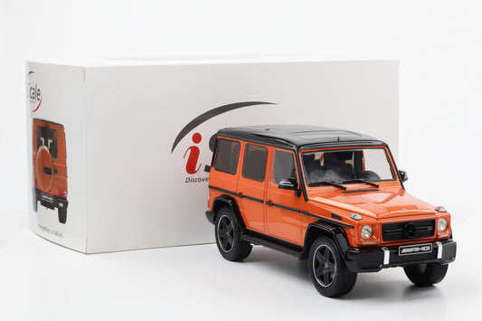 1:18 iScale Mercedes-Benz AMG G63 W463 sunsetbeam orange 2016 Limited 600 pcs
