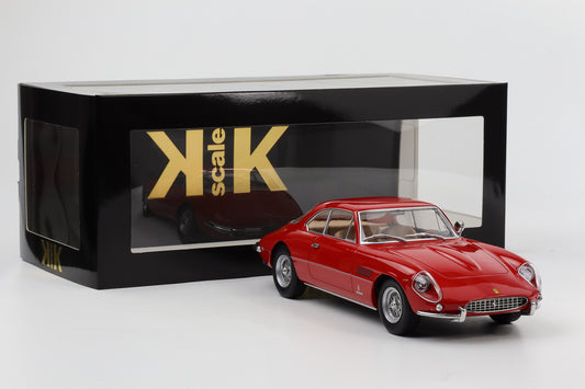 1:18 KK-Scale Ferrari 400 Superamerica Coupe Pininfarina 1962 rot diecast