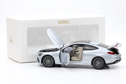 1:18 Norev Mercedes-Benz CLE Coupe C236 2024 Hightech silver metallic