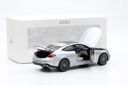 1:18 Norev Mercedes-Benz CLE Coupe C236 2024 Hightech silver metallic