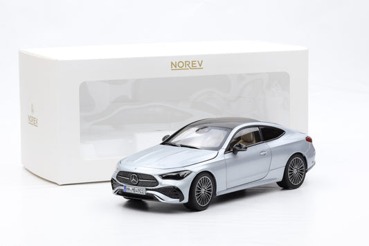 1:18 Norev Mercedes-Benz CLE Coupe C236 2024 Hightech silver metallic