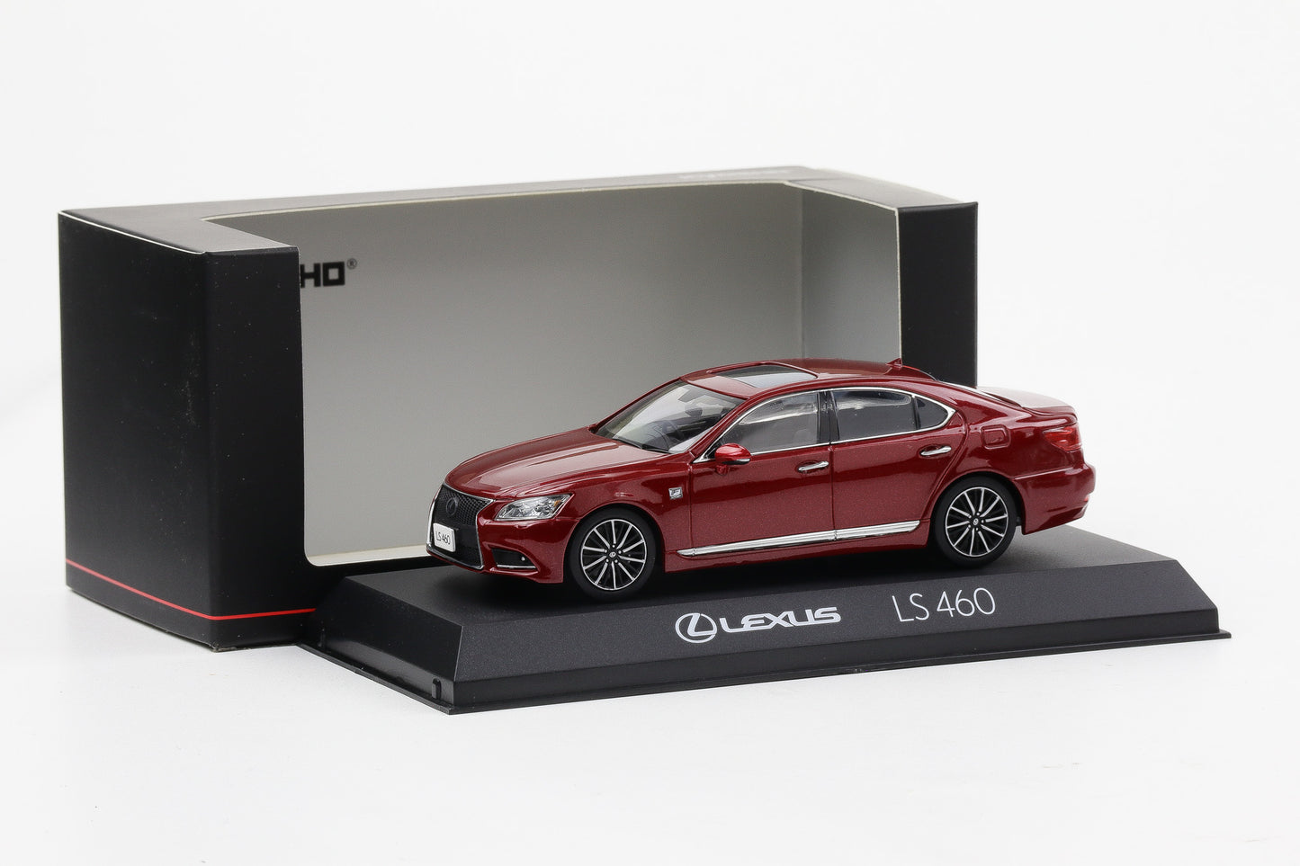 1:43 Kyosho Lexus LS460 F Sport Limousine red metallic 2015 03659RM