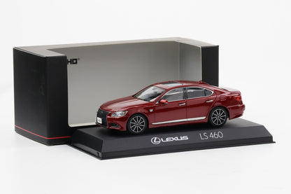 1:43 Kyosho Lexus LS460 F Sport Limousine red metallic 2015 03659RM