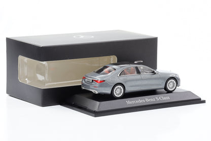 1:43 Mercedes-Benz S-Klasse V223 selenitgrau Herpa Dealer B6 696 0631