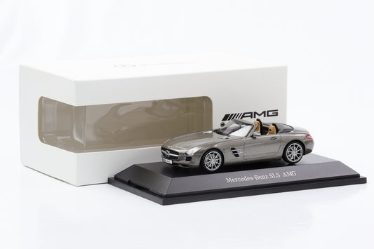 1:43 Mercedes-Benz SLS AMG Roadster AMG Monza grigio magno Schuco B66960036