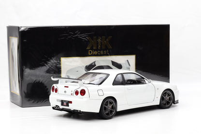 1:12 Nissan Skyline GT-R (R34) V-Spec II OEM-Felgen 2001 weiss KK Scale