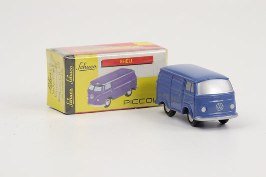 1:90 Schuco Piccolo VW Volkswagen T2 Bus Bulli Kasten blau
