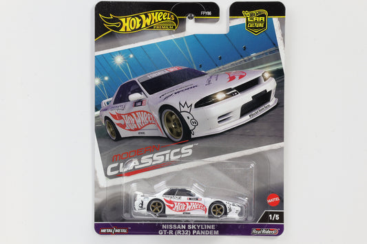 1:64 Hot Wheels Premium 2024 Modern Classics Nissan Skyline GT-R R32 Pandem HRV68