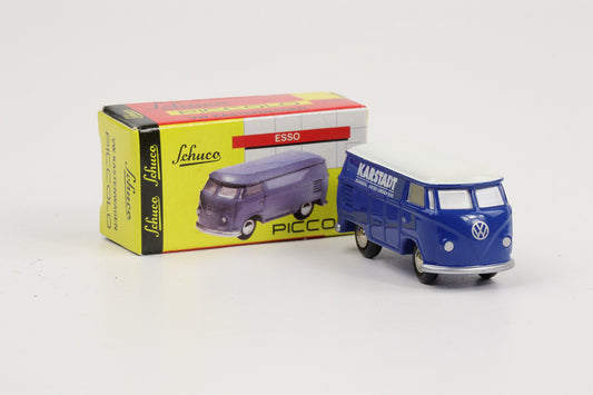 1:90 Schuco Piccolo VW T1 Bus Bulli Karstadt Nürnberg blau Art.Nr. 77400-B