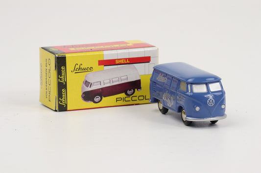 1:90 Schuco Piccolo VW T1 Bus Bulli Der Blech-Spielzeug-Laden blau