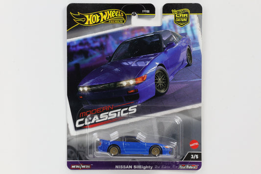1:64 Hot Wheels Premium 2024 Modern Classics Nissan SilEighty HRV75 976E