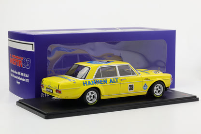 1:18 Mercedes-Benz AMG 300 SEL 6.8 #38 Hannen Alt Hockenheim 1971 Heyer Werk83