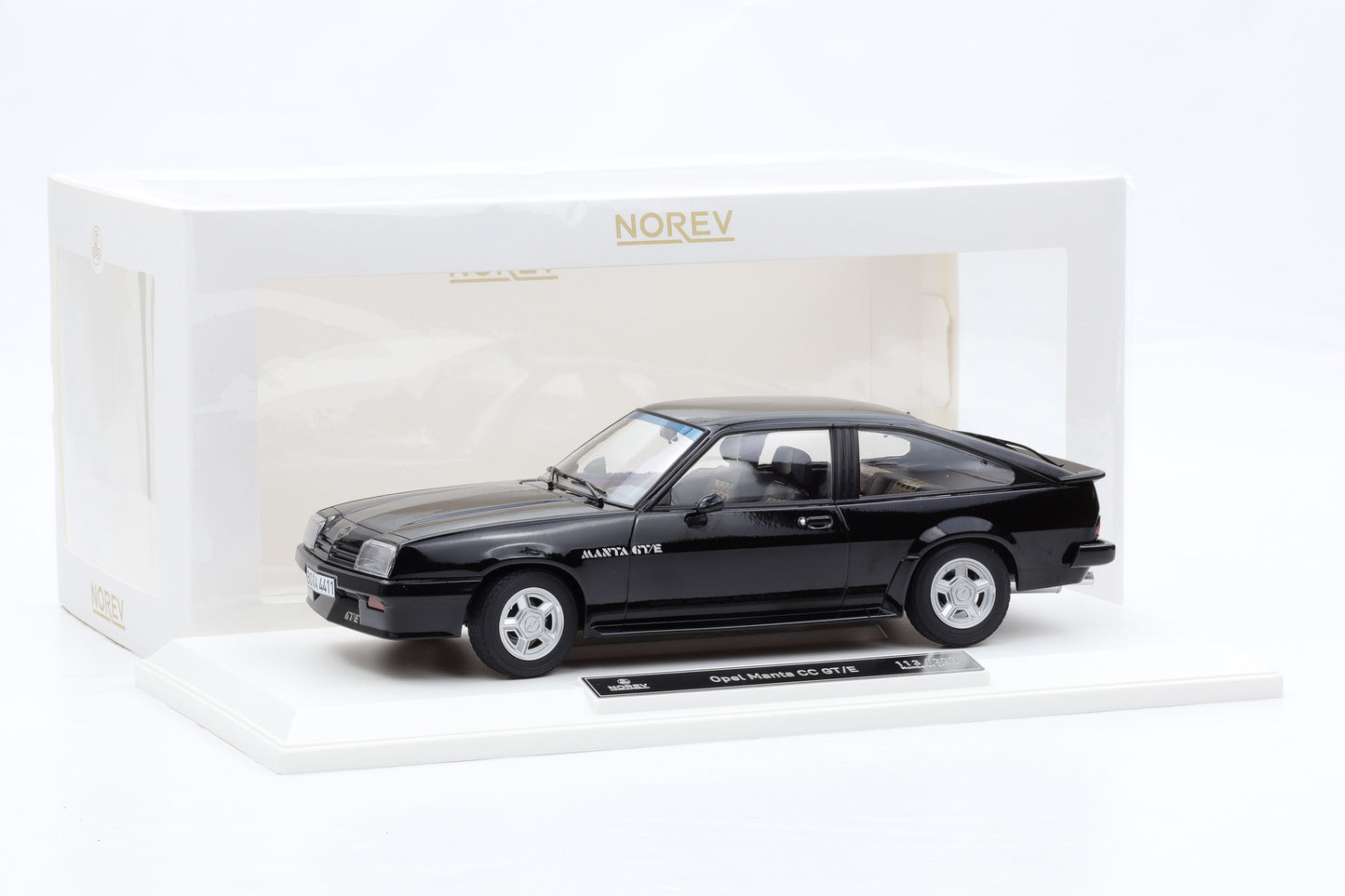 1:18 Norev Opel Manta CC GT/E 1982 black Limited 200 pcs.