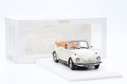 1:18 Norev VW Volkswagen Käfer 1303 Cabriolet 1973 Cream white